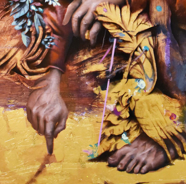 das denkende Schiff (Detail)